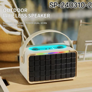 Altavoz Portátil para Exteriores SP-240310-2, Altavoz RGB para Computadora, Altavoz Inalámbrico Bluetooth para Escritorio, Audio Musical para el Hogar y la <span class=keywords><strong>Familia</strong></span> - Product Image 3