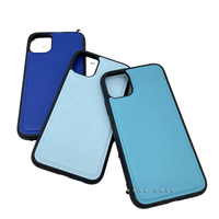 Étuis de protection pour téléphones portables en cuir PU Saffiano vegan 3D en relief de luxe, imperméables, pour iPhone 14 13 15