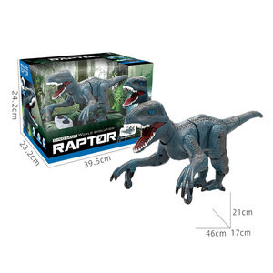 Jouets de dinosaures Velociraptor infrarouges télécommandés avec 6 sons, démonstration automatique, batterie rechargeable, mouvements réalistes, cadeau pour enfants - Product Image 5