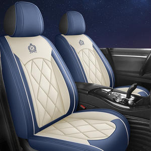 Accessoires d'intérieur de voiture <span class=keywords><strong>2022</strong></span> luxe wellfit cuir universel housses de siège de voiture pour mercedes benz bmw audi tesla toyota honda kia - Product Image 5