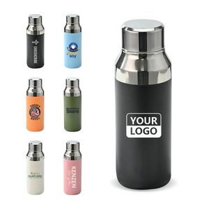 Bouteilles d'eau isothermes en acier inoxydable à double paroi pour le sport en plein air, personnalisées, 400 ml - Product Image 6