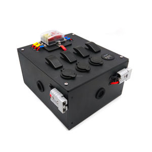電源接続付き12Vコントロールボックススイッチパネル4WDキャノピーキャラバン用6ウェイヒューズブロック - Product Image 2