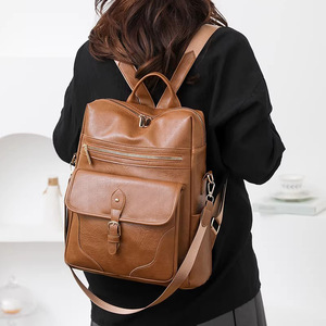 Sac à dos scolaire imperméable en nylon pour femmes, grande capacité 25-50L, sac de voyage pour étudiants - Product Image 4