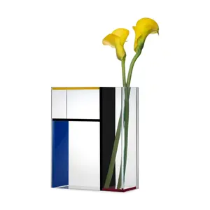 Desktop Custom Acryl Farbe passende Vase Moderne Weihnachts dekoration Acryl Blumen tisch Vase für Zuhause