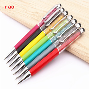 Fashion Stylus <span class=keywords><strong>computer</strong></span> Touch phone screen penna colori Crystal Business office Stationery penna a sfera <span class=keywords><strong>per</strong></span> ufficio e scuola - Product Image 1