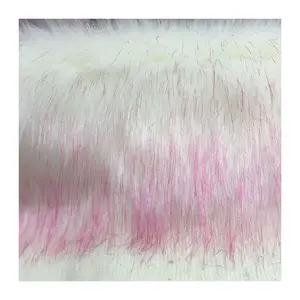 Wholesale Faux Fur Fabric Garment Long Pile Fake Fox Fur Fabric Material