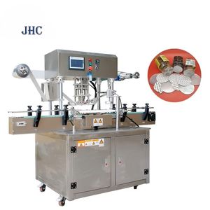 เครื่องซีลปิดผนึกฟอยล์แบบโรตารี่ประสิทธิภาพสูงสำหรับบรรจุภัณฑ์แบบถ้วยและขวด  แบบหัวเดียว  ทำงานอัตโนมัติ - Product Image 6