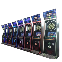 Kuermai KEM-S003 Jeu de fléchettes de type boxe en métal avec écran LED et interface en anglais pour machine d'arcade, garantie 1 an