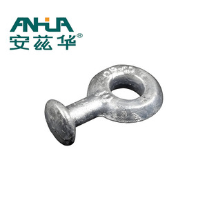 Hot Dip mạ kẽm Polymer cách điện lưỡi và <span class=keywords><strong>clevis</strong></span> kim loại cuối phù hợp - Product Image 3