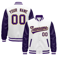 Veste universitaire en sergé de coton 260 GSM pour homme, style Letterman, boutonnée, classique, maillot de baseball universitaire, personnalisable, OEM, vente en gros
