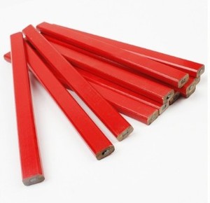 Crayon à bois spécial pour marquage, couleurs rouge, bleu, noir - Product Image 2