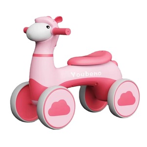 Childrens Balance Bike Baby Walker 1-3 Years Old Four Wheel Gliding Scooter With Lights And Music Twist Car - Product Image 2