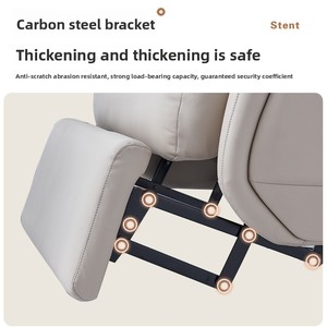 Silla Ejecutiva de Oficina, Respaldo Alto, Reclinable, Ergonómica, con Elevación a Gas, Altura Ajustable, Silla de Trabajo Moderna P173-GE - Product Image 3