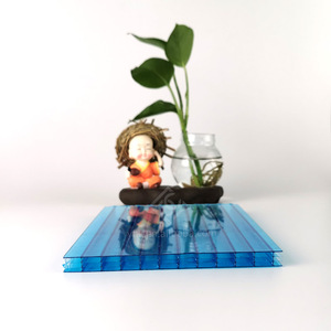 Hot bán Skylight lợp 10 mét nhựa tấm <span class=keywords><strong>polycarbonate</strong></span> rỗng cho nhà kính giá của tấm <span class=keywords><strong>polycarbonate</strong></span> - Product Image 4