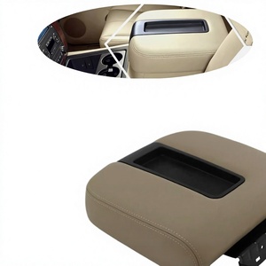 Pour Chevrolet, boîte d'accoudoir de console centrale en cuir, compartiment de rangement 15217113 19328717 924-874 - Product Image 2