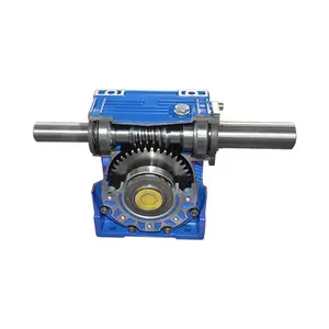 High Quality Speed Reducer Gear Box Helical Worm Gearbox NRV075 NMRV075 Right Angle Worm