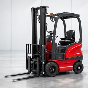 รถยกไฟฟ้า 1200 กก. 2000 กก. พร้อมแบตเตอรี่ลิเธียมและเสาสูงสำหรับขาย - Product Image 6