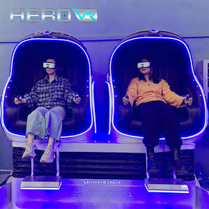 HEROVR Mini 130G 9D Egg Simulator 4K Realidad Virtual Cine <span class=keywords><strong>Gafas</strong></span> <span class=keywords><strong>3D</strong></span> Cómodo AR Hardware para juegos y experiencias - Product Image 6