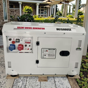 เครื่องกำเนิดไฟฟ้าดีเซลแบบเงียบพิเศษ 5kva-15kva ไดนาโมทองแดงแท้ 100% 110V-380V สตาร์ทอัตโนมัติ ATS สำหรับใช้ในบ้านและตั้งแคมป์ - Product Image 3