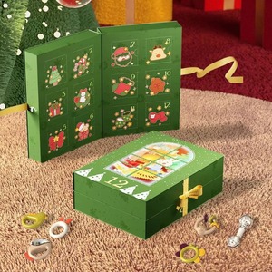 Christmas Custom Cardboard Gift Paper Packaging for The Upcoming Holiday <b>Calendar</b> Box - Product Image 1