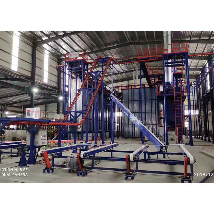 Automatic Vertical Aluminum Powder Coating Production