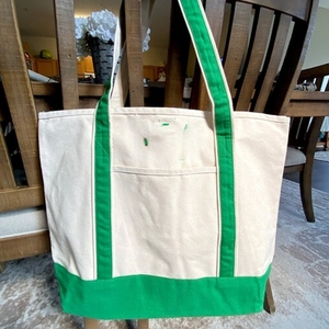 Borse tote in tela riutilizzabili per la spesa, borsa tote extra large in tela di cotone con cerniera - Product Image 5