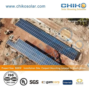 Sistem Pemasangan Panel Surya Grosir Produsen untuk Carport, Rak untuk Parkir Mobil, Carport Surya Premium - Product Image 6