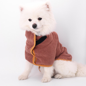 Accappatoio per Cani Extra Large in <span class=keywords><strong>Nylon</strong></span>, <span class=keywords><strong>Spesso</strong></span>, Assorbente, Morbido e ad Asciugatura Rapida con Velcro Regolabile - Product Image 5