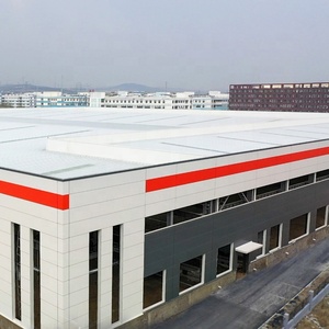 Entrepôt à structure en acier haute résistance avec isolation en PU/<span class=keywords><strong>laine</strong></span> <span class=keywords><strong>de</strong></span> roche/<span class=keywords><strong>laine</strong></span> <span class=keywords><strong>de</strong></span> <span class=keywords><strong>verre</strong></span> et conception à longue portée - Product Image 2