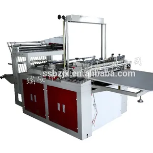 Hot Sale SS-GFQ Automatic Plastic PE Garbage Bag Production Cutting Line Single Layer Poly Cold Cutting Bag Making Machine