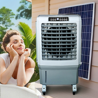 Refroidisseur d'air évaporatif portable à énergie solaire DC, écologique, pour usage domestique