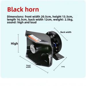 Speaker mobil Remote Control nirkabel, pengeras suara mobil bahan ABS desain koaksial 12V/24V untuk modifikasi mobil untuk ekspor lintas batas - Product Image 4