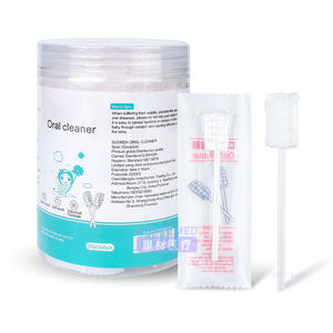 Limpiador bucal Stamed, caja de 30 piezas, de plástico, para uso doméstico, para personas mayores y pacientes postrados en cama, con diseño en espiral ondulado - Product Image 2