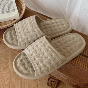 Zapatillas de gran tamaño XIXIXITIAO, zapatillas abiertas femeninas para jóvenes chinos, zapatillas de EVA de Interior de estilo coreano para hombres para mujeres