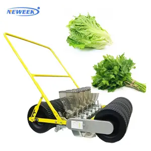 NEWEEK 6 rows hand push vegetable seeder tomato onion seed planting machine