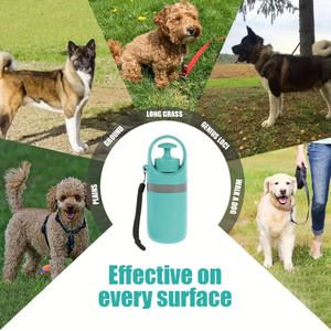 <span class=keywords><strong>Ramasse</strong></span>-crottes portable pour chien avec distributeur de sacs à déjections intégré, ramasseur de déchets robuste pour la promenade, le nettoyage intérieur et extérieur - Product Image 5