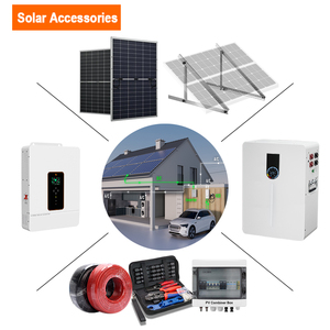 HUIN 3KW Système solaire hybride Système de panneau solaire résidentiel 5kw 10kw 20kw Kit complet de systèmes d'énergie solaire pour la maison - Product Image 2