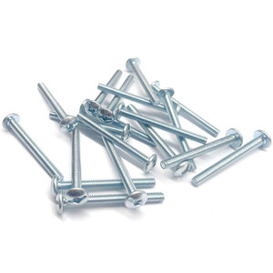 # Vis de fixation pour meuble, tête en truss galvanisée, fente carrée, 8-32 x 2, pour bouton de porte de placard, poignée de tiroir de commode - Product Image 2