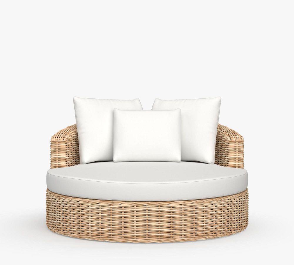 outdoor furniture round chaise sofa bed patio daybed lounge chaise leisure sunbed