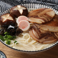 Vente en gros de nouilles Ramen fraîches OEM Nouilles Ramen faibles en gras Délicieuses nouilles japonaises faciles à cuire Udon fraîches