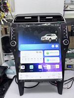 Autoradio multimédia Android 16,2 pouces avec support tableau de bord USB, CarPlay et Android Auto (1 an) pour Ford Explorer 2011-2016