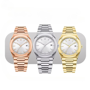 Relojes de Pulsera de Lujo para Hombre, de Acero Inoxidable de Alta Calidad, con Cuarzo Japonés, Fecha, Personalizados, Resistentes al Agua - Product Image 5