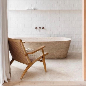 Precio <span class=keywords><strong>de</strong></span> fábrica Simple travertino Whirlpool Bath Top Shower travertino Bañera independiente <span class=keywords><strong>Corte</strong></span> a medida Aplicación <span class=keywords><strong>de</strong></span> mesa - Product Image 5