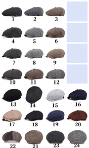 Wholesale Vintage Herribone Tweed <strong>Peaky</strong> <strong>Blinders</strong> Flat Cap <strong>Hat</strong> 8 Panel Newsboy Beret Ivy <strong>Hats</strong> for Men - Product Image 2