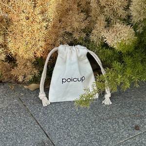 Manufacturer Wholesale Eco-Friendly Jewelry <b>Pouch</b> for Packaging Cotton <b>Drawstring</b> Bag - Product Image 4