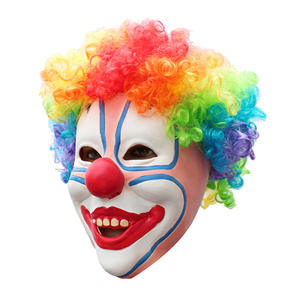 หน้ากากแฟนซียางแบบเต็มหัวสำหรับผู้ใหญ่หน้ากากแฟนซีหน้ากากตัวตลกสำหรับปาร์ตี้หน้ากากตลกอุปกรณ์ตกแต่งฉากวันหยุด - Product Image 1