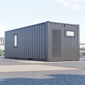 Maison de conteneur maritime ISO standard de 20 pieds - Maison modulaire préfabriquée pour usage résidentiel et vacances - Product Image 2