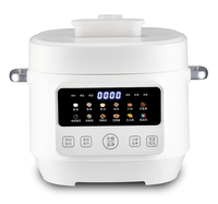 Olla a presión eléctrica Olla caliente 4L con 12 en 1 Programas de cocina 1300W Panel de control colorido multifunción Pantalla LCD
