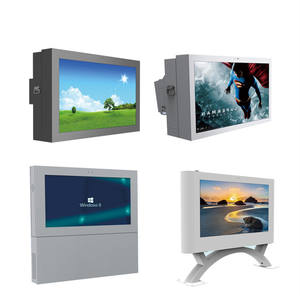 32 43 55 65 pulgadas montado en la pared LCD <span class=keywords><strong>TV</strong></span> 4K Panel exterior impermeable señalización Digital pantalla de publicidad - Product Image 5