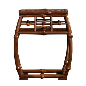 <b>Bamboo</b> Drum <b>Stool</b> Square Yellow Durable Tea Ceremony Accessory Courtyard Use - Product Image 5